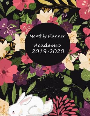 Book cover for Monthly Planner Academic 2019-2020