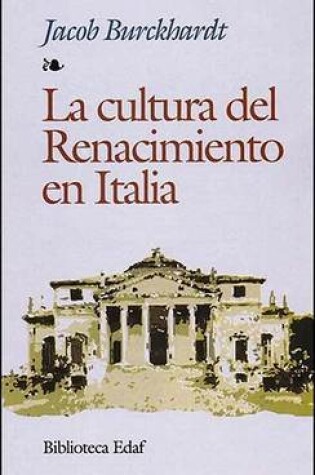 Cover of La Cultura del Renacimiento