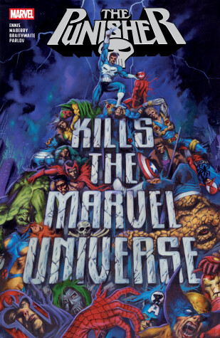 Book cover for Punisher Kills The Marvel Universe