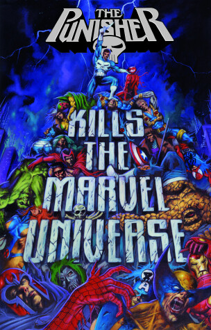 Book cover for Punisher Kills The Marvel Universe