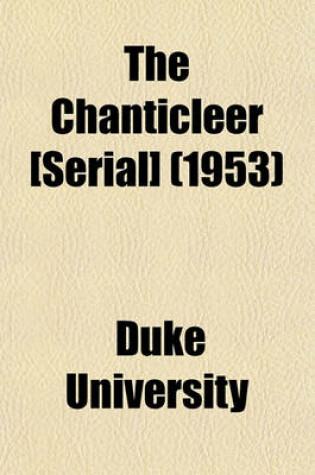 Cover of The Chanticleer [Serial] (1953)