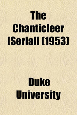 Book cover for The Chanticleer [Serial] (1953)