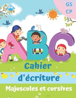 Book cover for Cahier d'ecriture majuscules et cursives