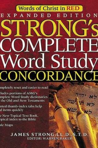 Cover of Strong's Complete Word Study Concordance