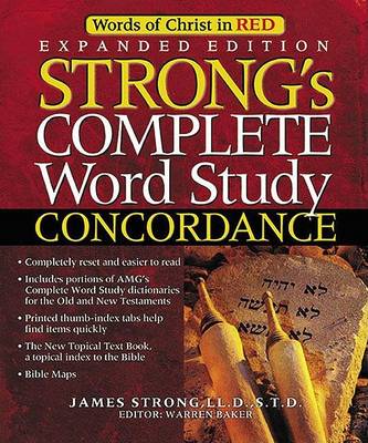 Book cover for Strong's Complete Word Study Concordance