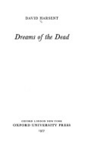 Cover of Dreams of the Dead