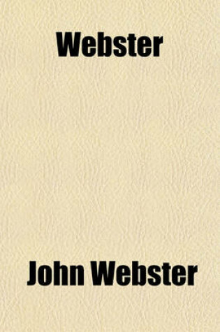 Cover of Webster & Tourneur (Volume 12)
