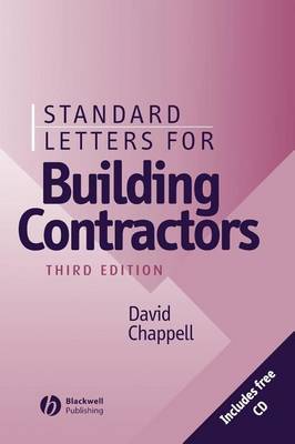 Book cover for Standard Letters for Building Contractors