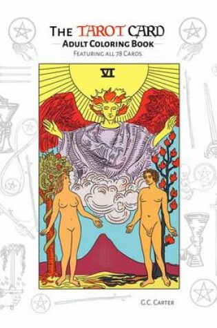 Cover of Tarot Card Adult Coloring Book