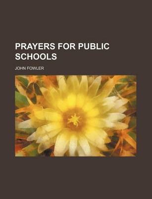 Book cover for Prayers for Public Schools