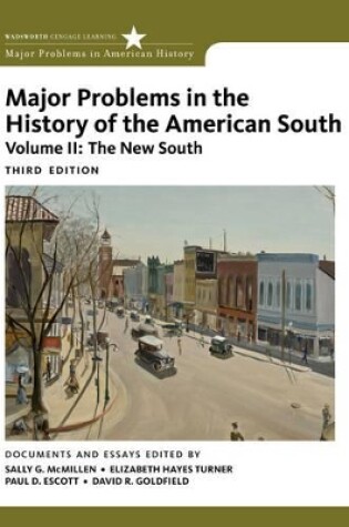 Cover of Major Problems in the History of the American South, Volume 2