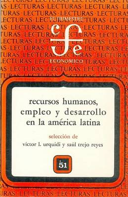 Book cover for Recursos Humanos, Empleo y Desarrollo En La America Latina. Actas de La Sesion VI, del Quinto Congreso Mundial de Economia, I