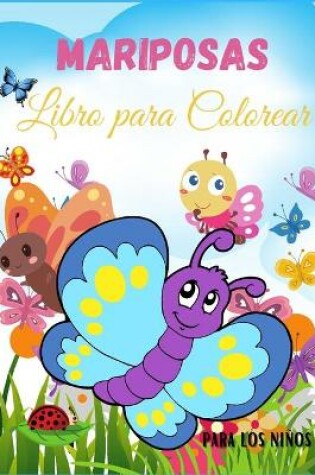 Cover of Mariposas Libro para Colorear para Niños