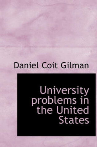 Cover of University Problems in the United States