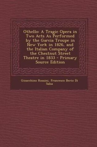 Cover of Othello