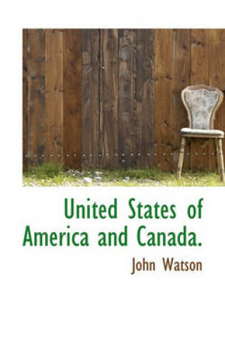 Cover of United States of America and Canada.