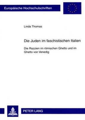 Book cover for Juden Im Faschistischen Italien