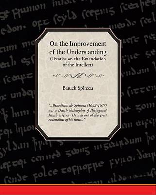 Book cover for On the Improvement of the Understanding (eBook)