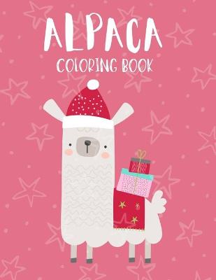 Book cover for Alpaca Coloring Book