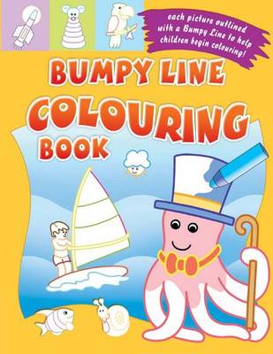 Book cover for Bumpy Line Colouring Book