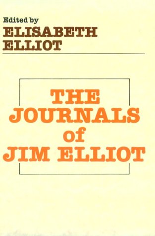 Book cover for Journals of Jim Elliot