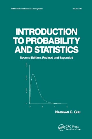 Cover of Introduction to Probability and Statistics