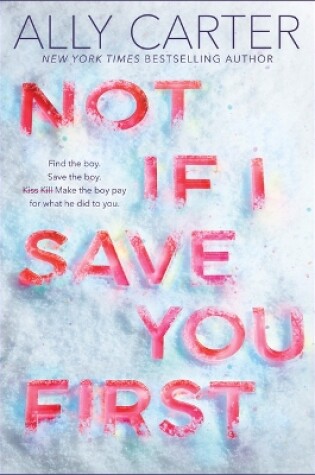 Cover of Not If I Save You First