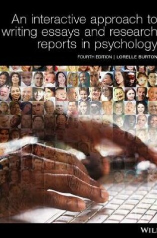 Cover of Interactive Approach to Writing Essays and Research Reports in Psychology, 4th Edition