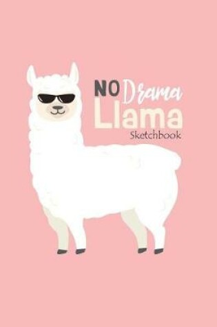 Cover of No drama llama sketchbook