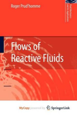 Cover of Flows of Reactive Fluids