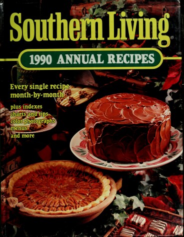 Book cover for Southern Living 1990 Annual Recipes