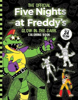 Book cover for Five Nights at Freddy's Glow in the Dark Coloring Book