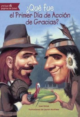 Book cover for Que Fue El Primer Dia de Accion de Gracias?