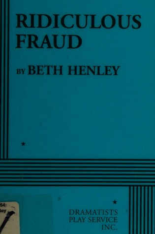 Cover of Ridiculous Fraud