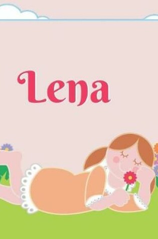 Cover of Lena Personalized Sketchbook Journal Notebook