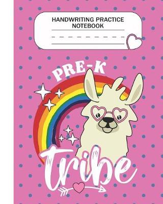 Book cover for Handwriting Practice Notebook - Pre-K Tribe