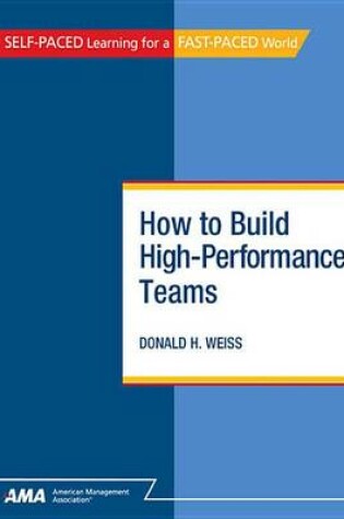 Cover of How to Build High-Performance Teams