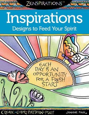 Book cover for Zenspirations Coloring Book Inspirations Designs to Feed Your Spirit