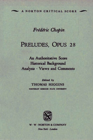 Cover of Preludes, Op. 28