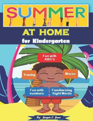 Book cover for Summer at Home for Kindergarten