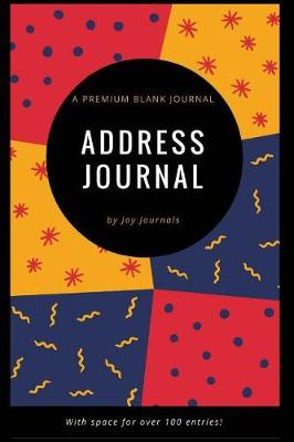 Book cover for Blank Address Journal