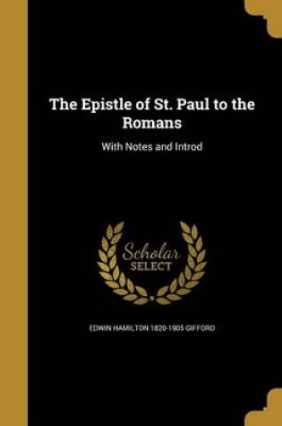 Cover of The Epistle of St. Paul to the Romans