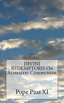 Book cover for DIVINI REDEMPTORIS On Atheistic Communism