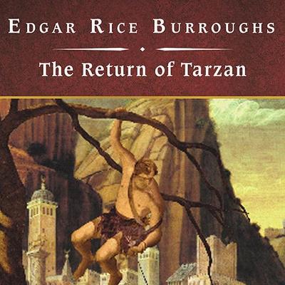 Cover of The Return of Tarzan, with eBook