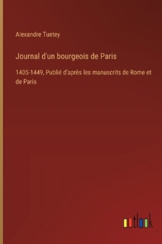 Cover of Journal d'un bourgeois de Paris