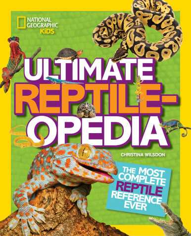 Book cover for Ultimate Reptileopedia