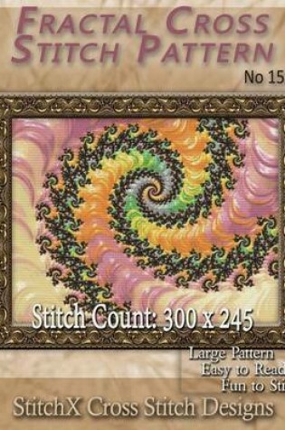 Cover of Fractal Cross Stitch Pattern No. 154