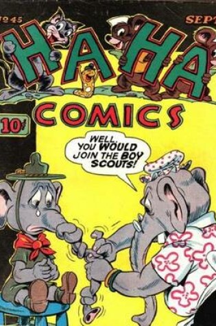 Cover of Ha Ha Comics Number 45 Humor Comic Book