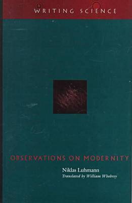 Book cover for Observations on Modernity