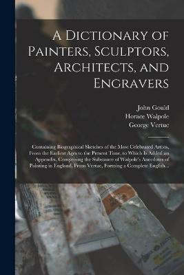 Book cover for A Dictionary of Painters, Sculptors, Architects, and Engravers